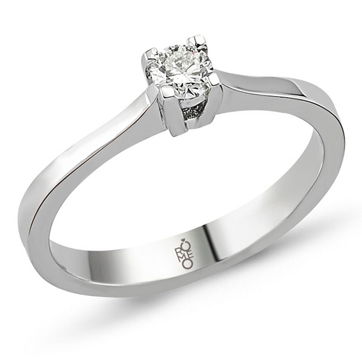 Romeo Pırlanta 0.22 Ct Tektaş Yüzük RMY317