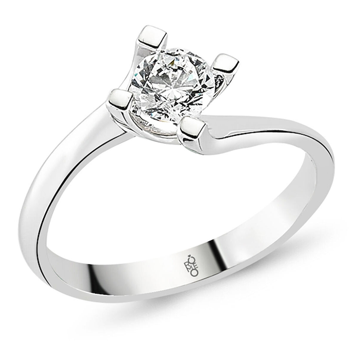 0.40 Ct Tektaş Pırlanta Yüzük  RMY503