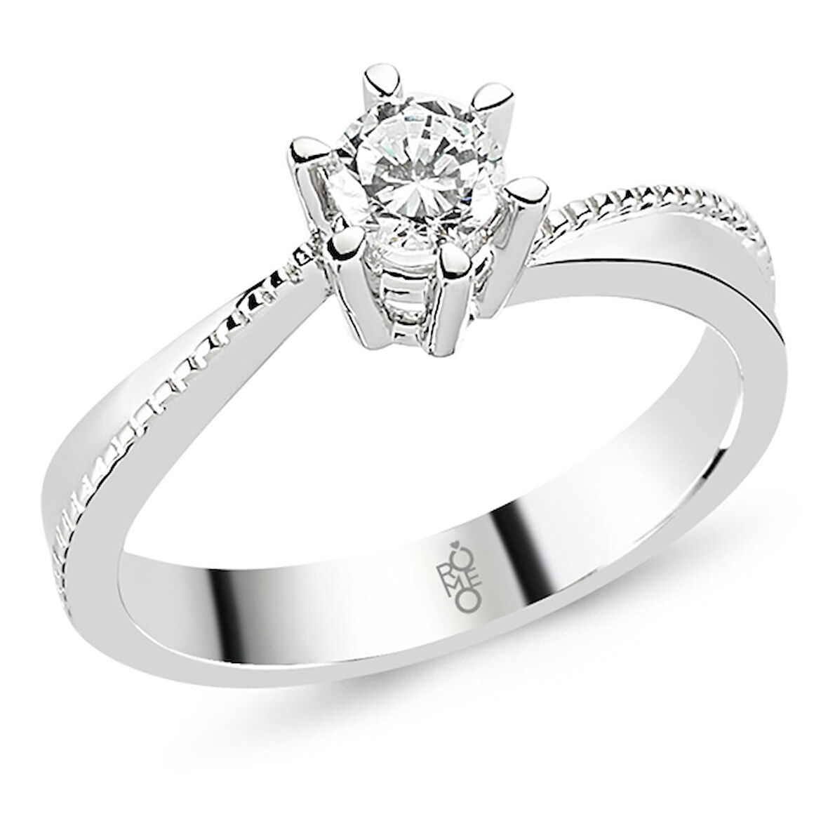 0.30 Ct Tektaş Pırlanta Yüzük  RMY508