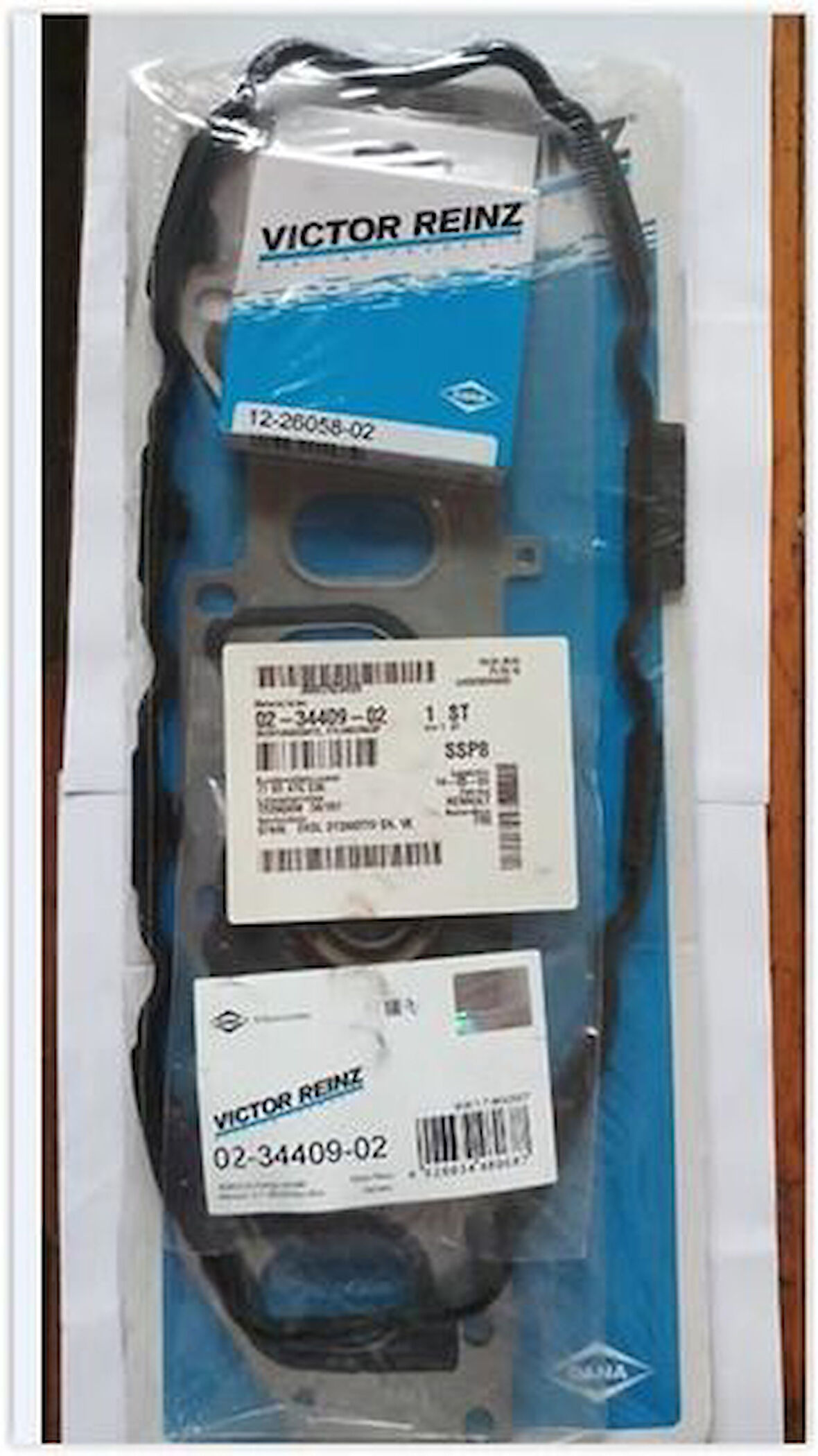 Vıctor Reınz 02-34409-2 Üst Takım Conta Trafıc Lgn II 1.9 Dcı F9Q Suzukı Grand Vıtara 06 11 1.9 Ddıs