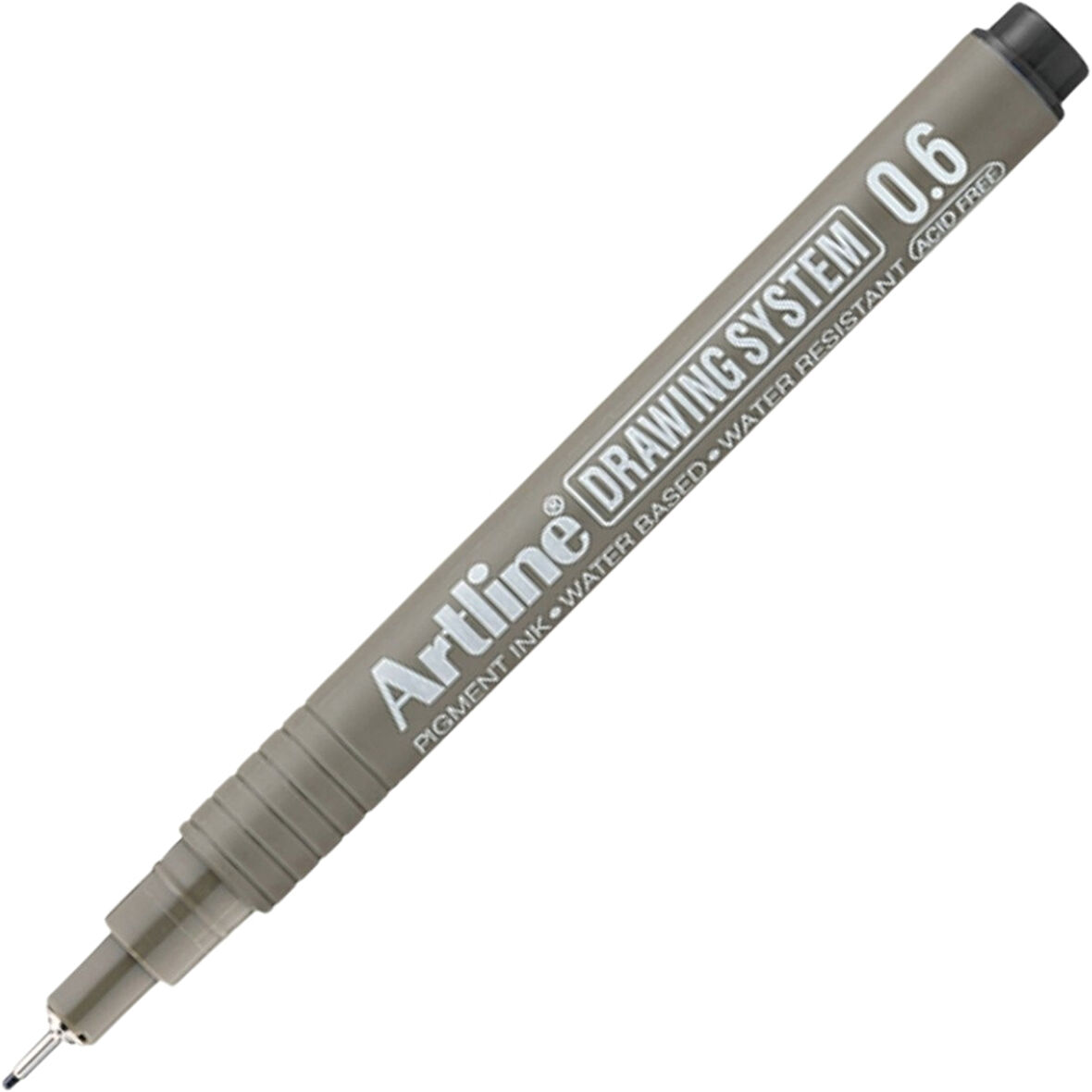 Artline | Drawing System 236 Teknik Çizim Kalemi, 0.6 mm, Siyah, Teknik ve Hassas Çizimler İçin