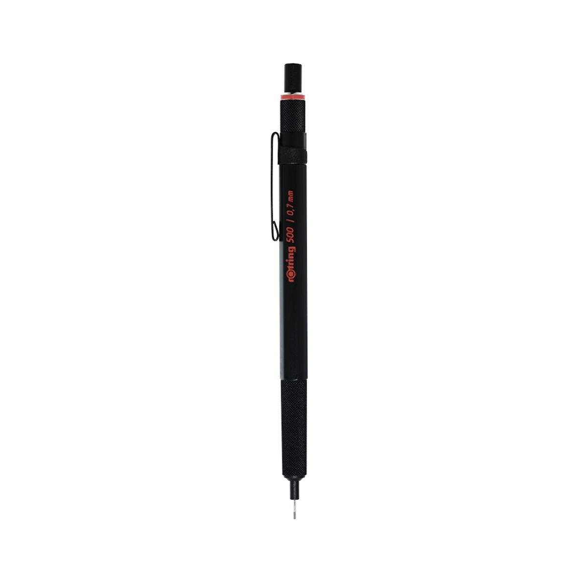 Rotring | 500 Versatil Kalem 0.7 mm Siyah, Metal Tutuşlu, Teknik Çizim İçin