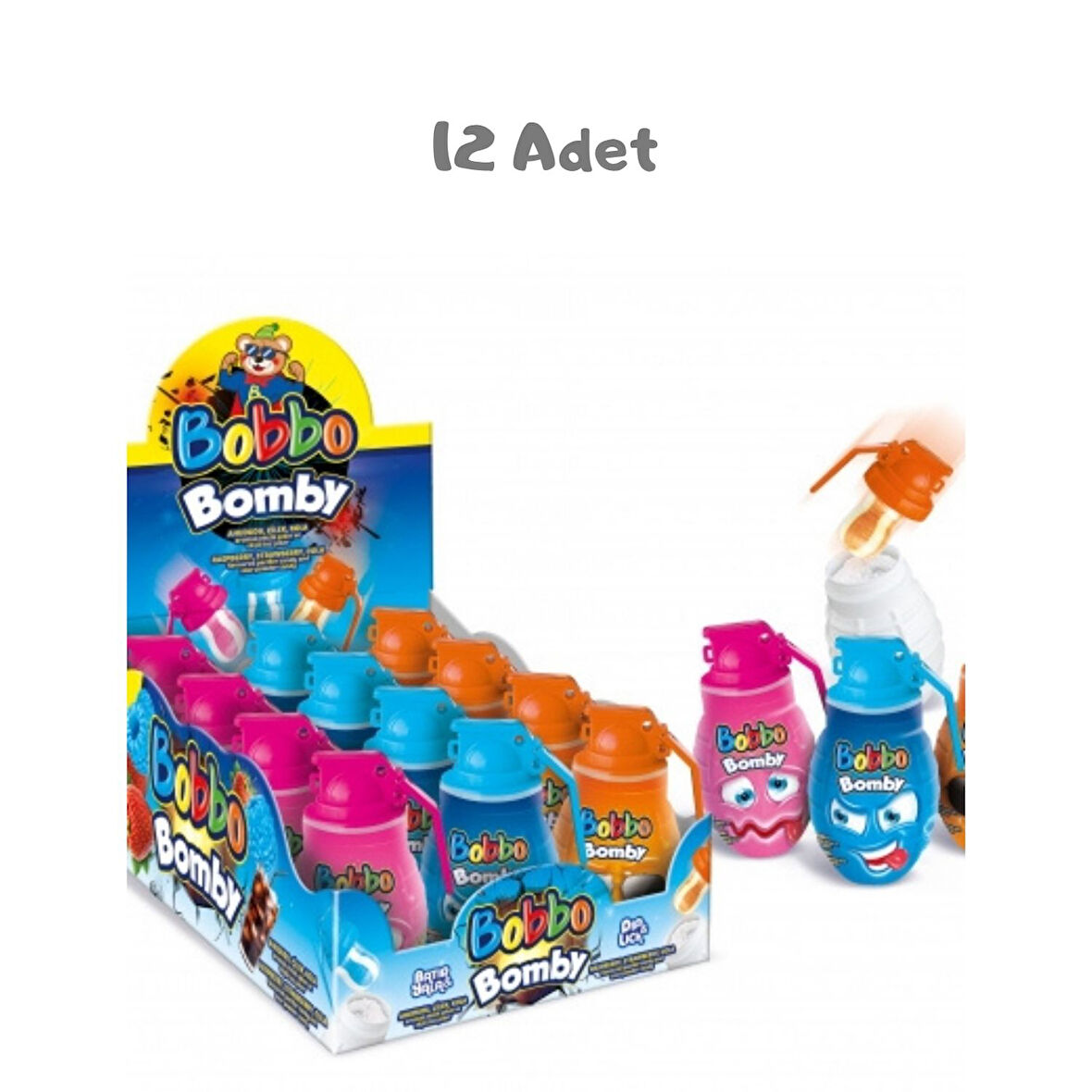Bobbo Bomby (32 Gr) 12 Adet