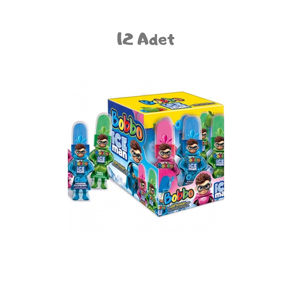 Bobbo Ice Man (58 Gr) 12 Adet