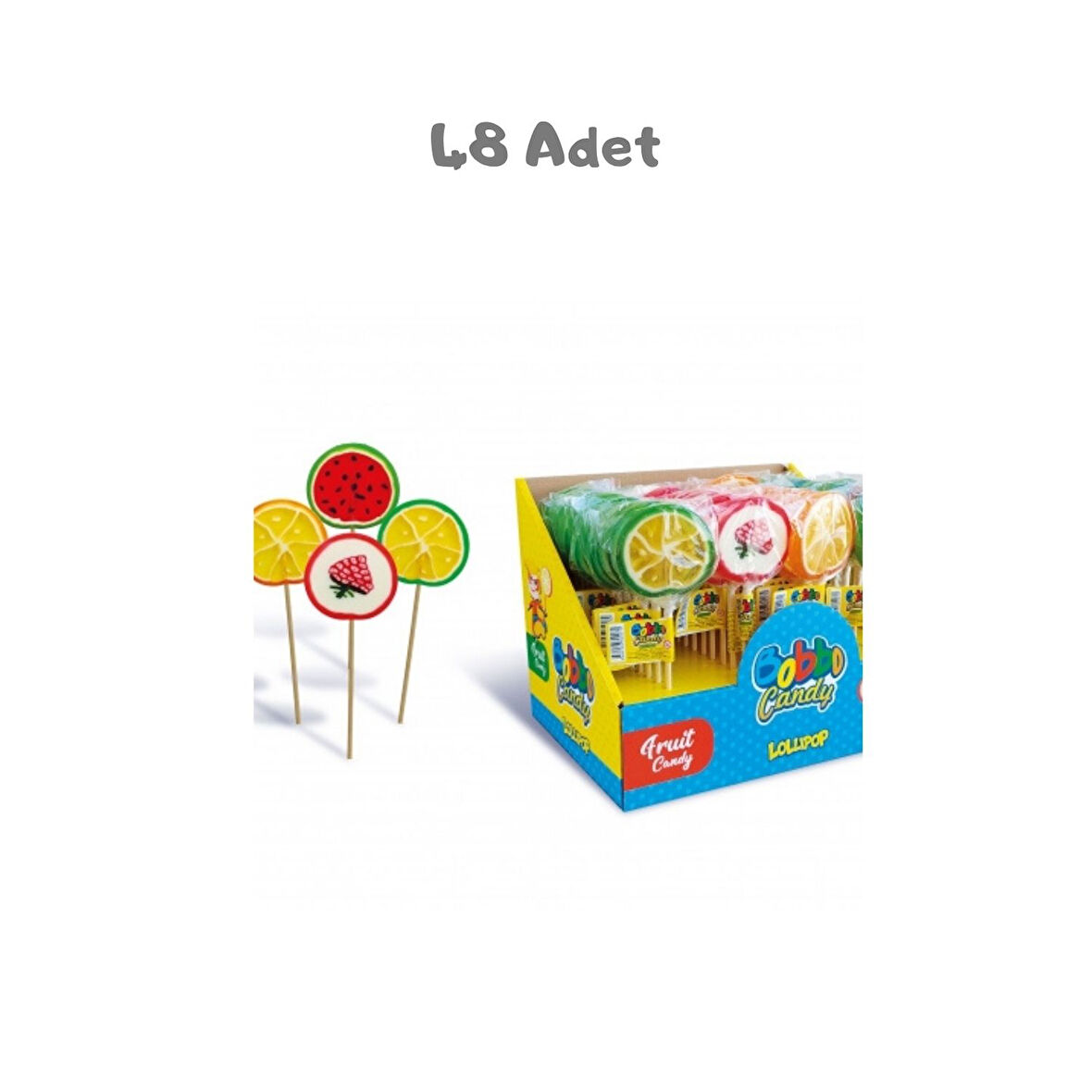 Bobbo Polonya Sugar (25 Gr) 48 Adet