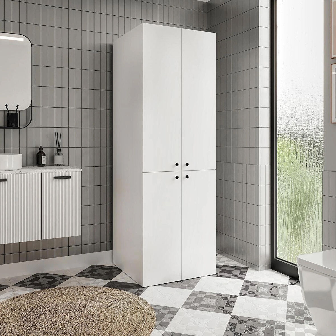  SAVANA ÇAMAŞIR MAKİNESİ VE KURUTMA MAKİNESİ DOLABI