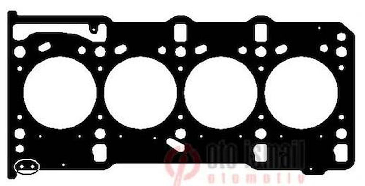 Royal 395012Mls Silindir Kapak Contası 69.60Mm Doblo Palıo Egea Albea Punto 1.3 Multıjet 16V 1.3Jtd 16V Astra H Corsa C 1.3Cdtı 16V Suzukı Ignes Swıft Wagon R Z13Dt 1.3Ddıs 16V Bipper Nemo 1.3Hdı 16V 2 Delık Kalınlık 0.92Mm