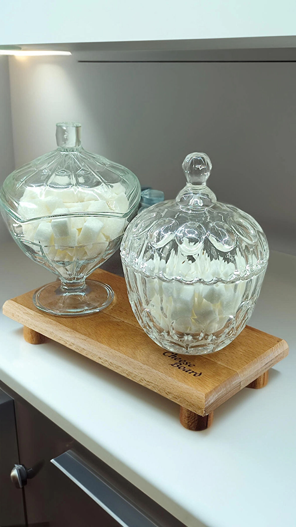 21x10 Cm Küçük Boy, Dekoratif Ahşap, Çok Amaçlı, Servis, Bardak, Kahve Fincanı, Baharatlık Altlığı