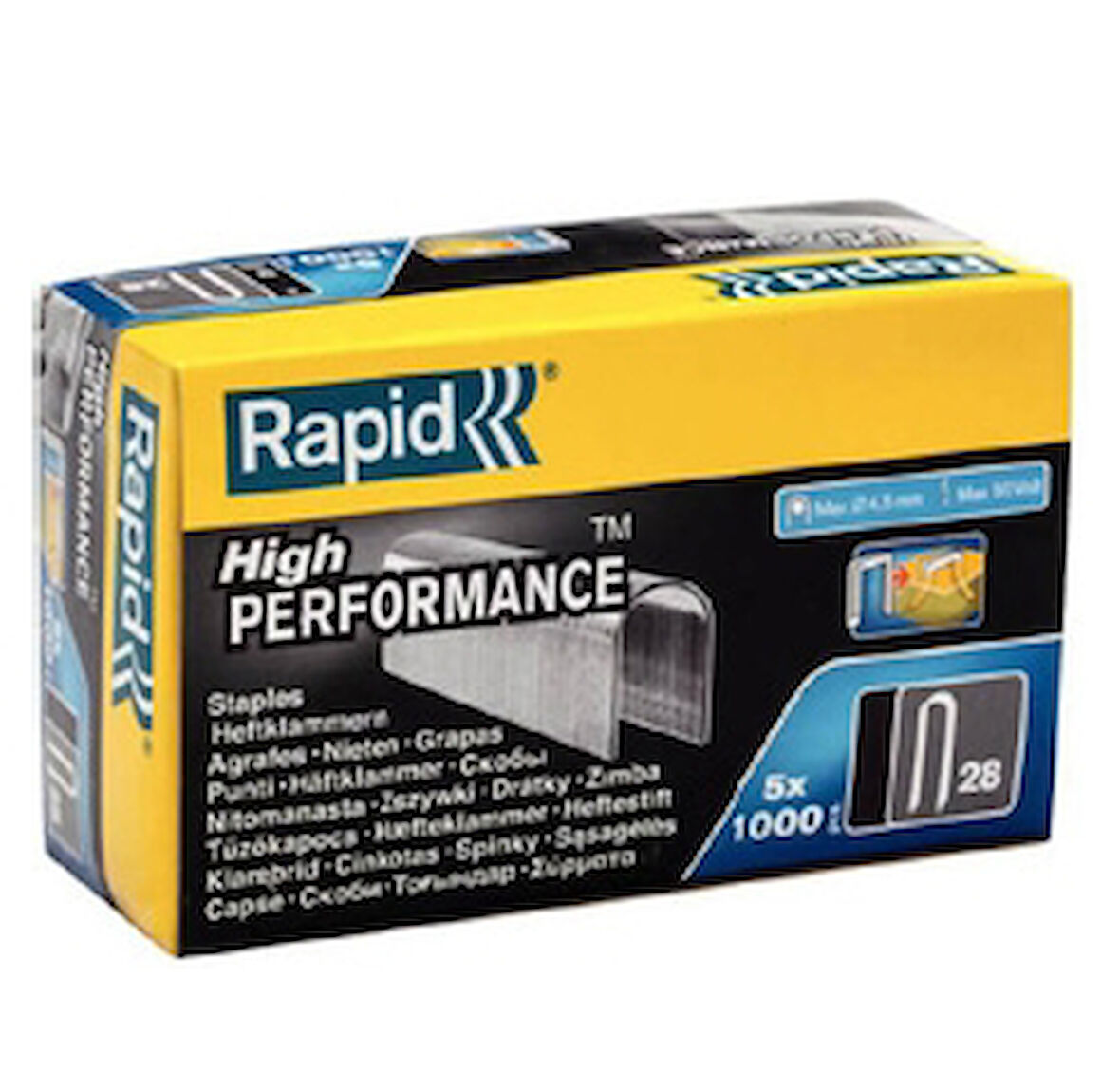Rapid 28111000 R28/11-5M 28-11mm Kablo Çakma Zımba Teli