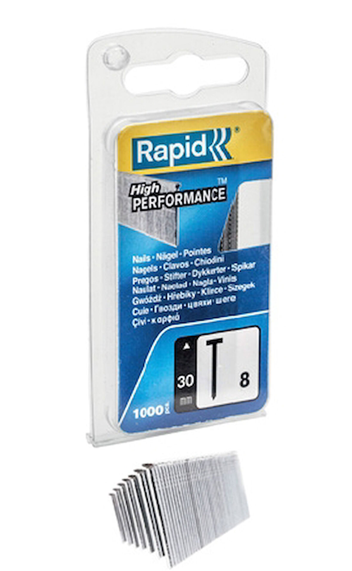 Rapid 30025 R8/25-1M 25mm Zımba Çivisi