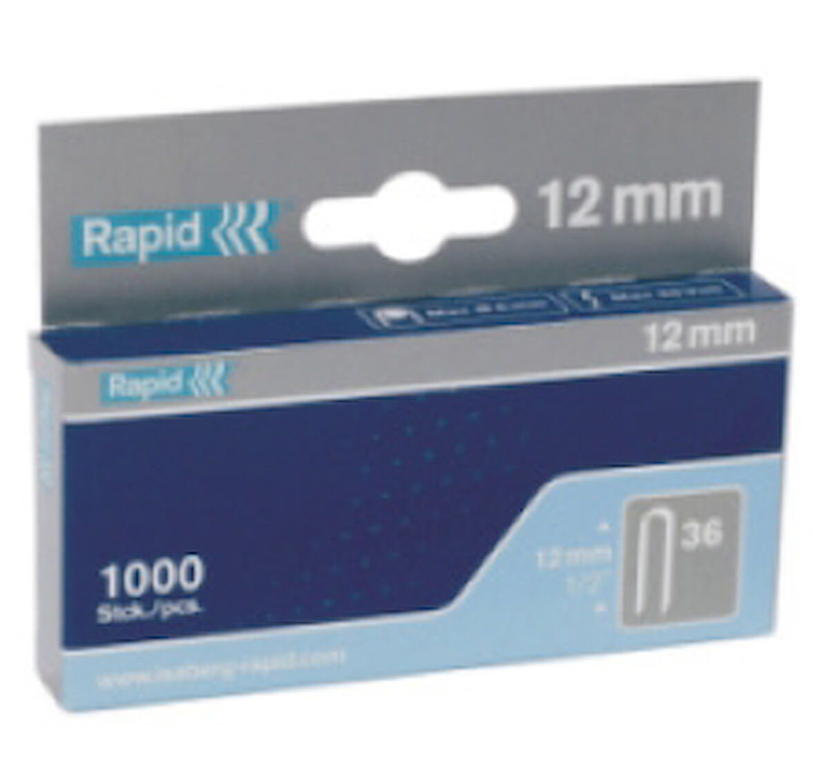 Rapid 36121000 R36/12 36-12mm Kablo Çakma Zımba Teli