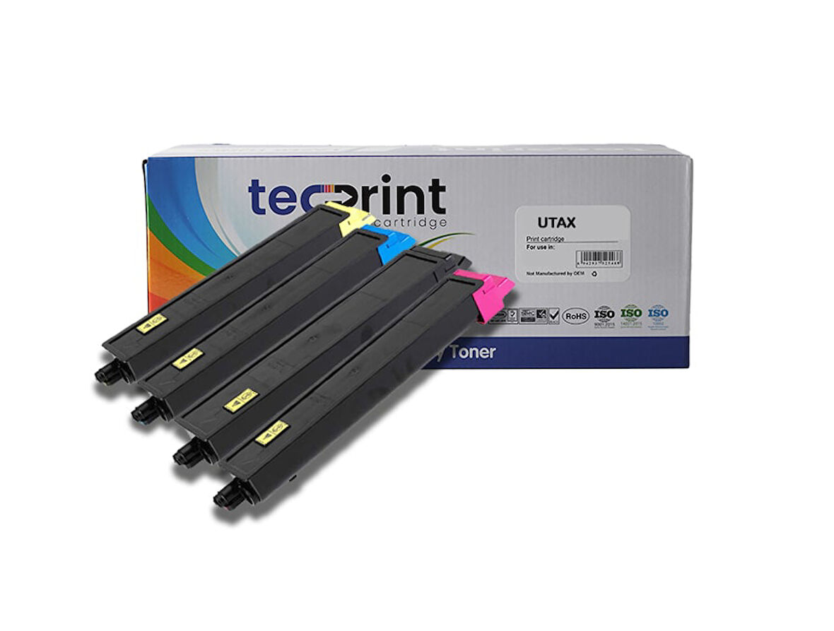 Tecprint Utax CK-8520 CMYK Muadil Toner Seti
