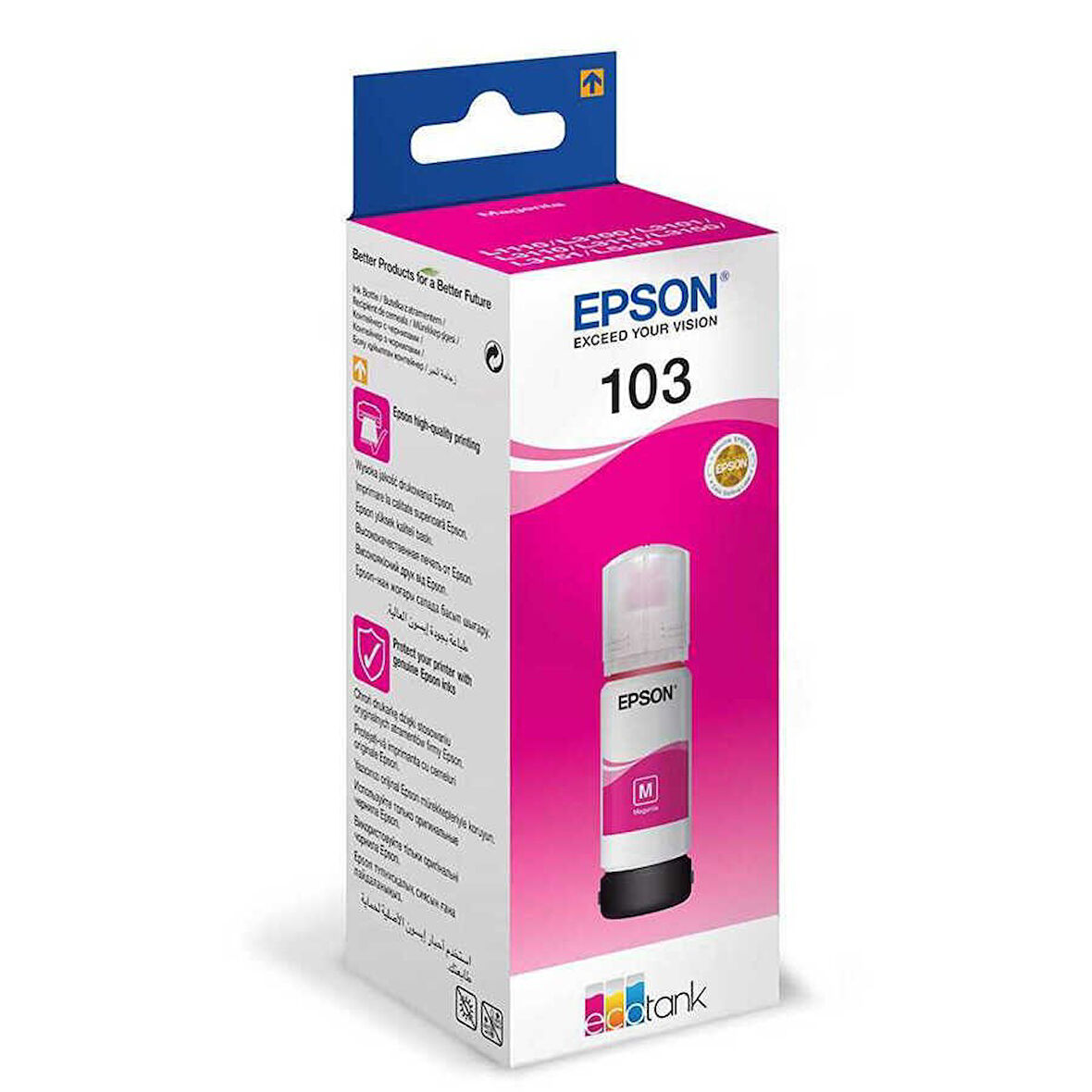 Epson 103-C13T00S34A Orijinal Kırmızı Mürekkep