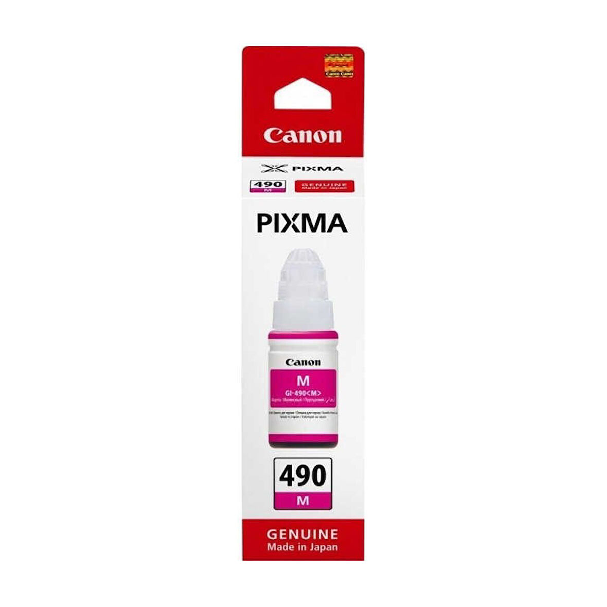 Canon GI-490 Orijinal Kırmızı Mürekkep