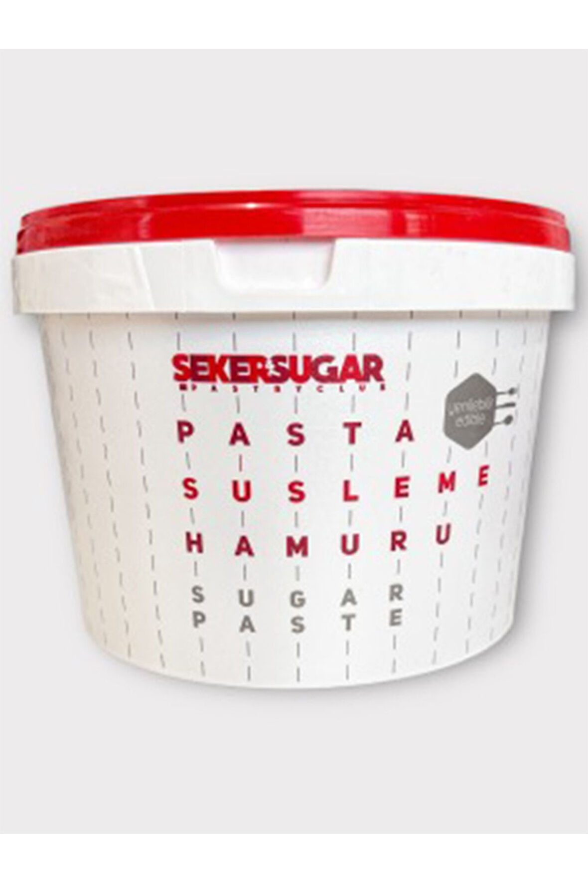 Şeker&Şugar Kırmızı Şeker Hamuru 2.5 KG - 00001STC : 2.5 kg