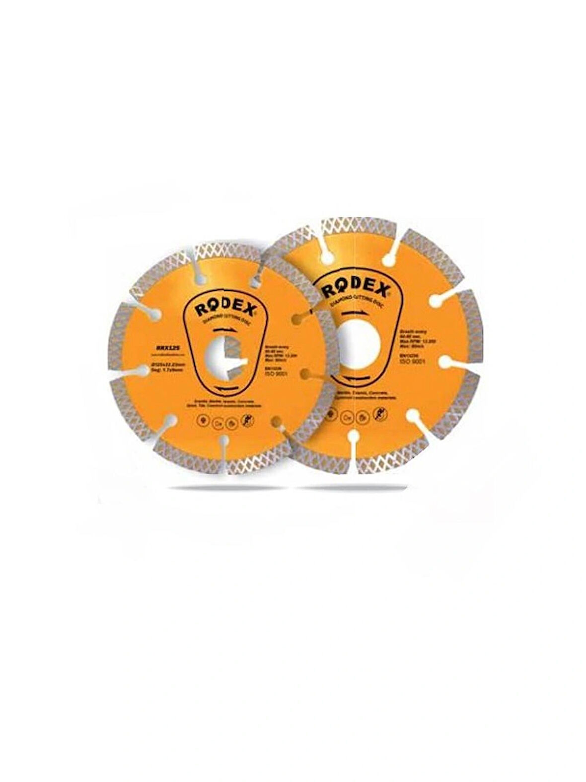 RODEX ELMAS KESME DİSKİ ( SÜPER HIZLI KESİM ) 115MM