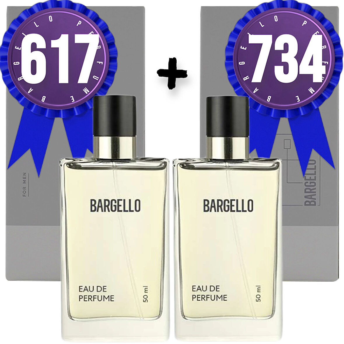 Bargello 698 Fresh Erkek Parfüm + 709 Oriental Erkek Parfüm 50 ML EDP