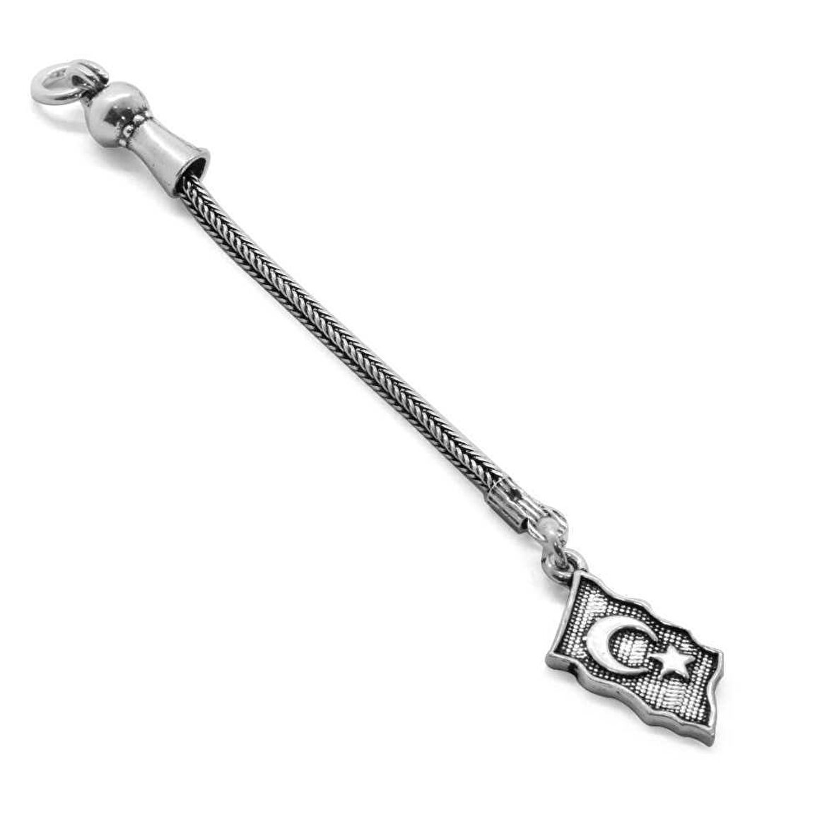 Bayrak Tasarım 925 Ayar Gümüş Püskül