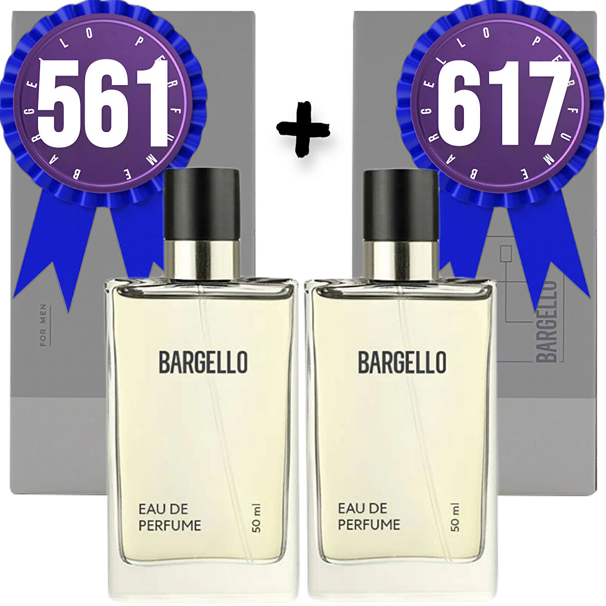 Bargello Parfüm 561 Erkek Fresh 50 ML + 617 Erkek Oriental 50 ML EDP