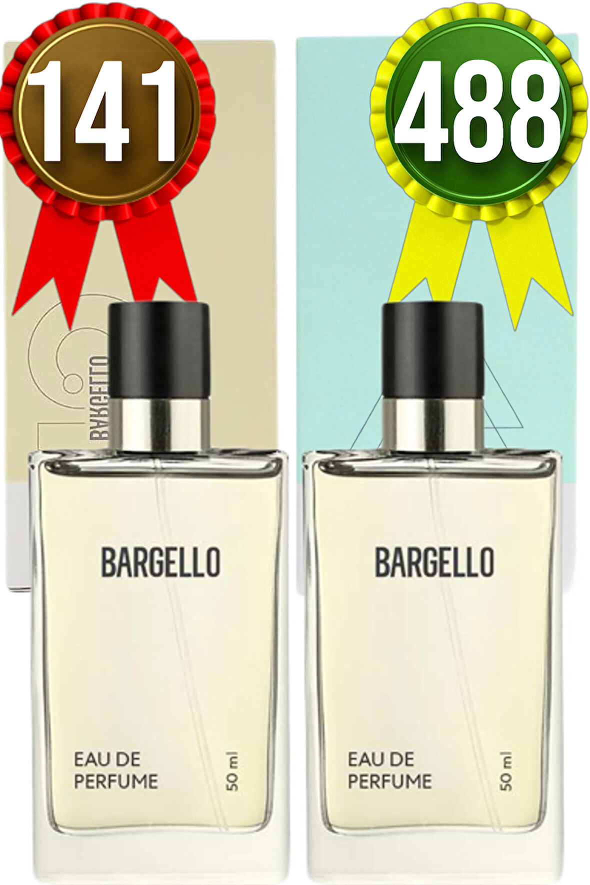 Bargello 141 Floral Kadın Parfüm + 488 Oriental Unisex Parfüm 50 ml EDP