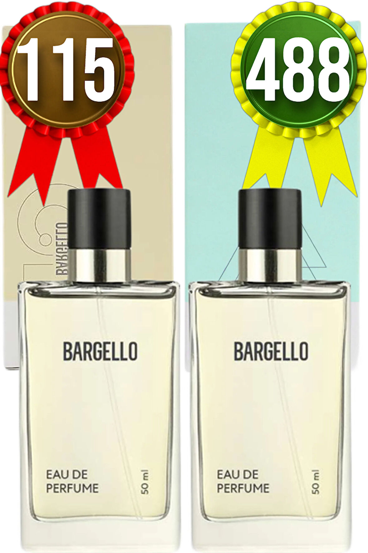 Bargello 115 Floral Kadın Parfüm + 488 Oriental Unisex Parfüm 50 ml EDP
