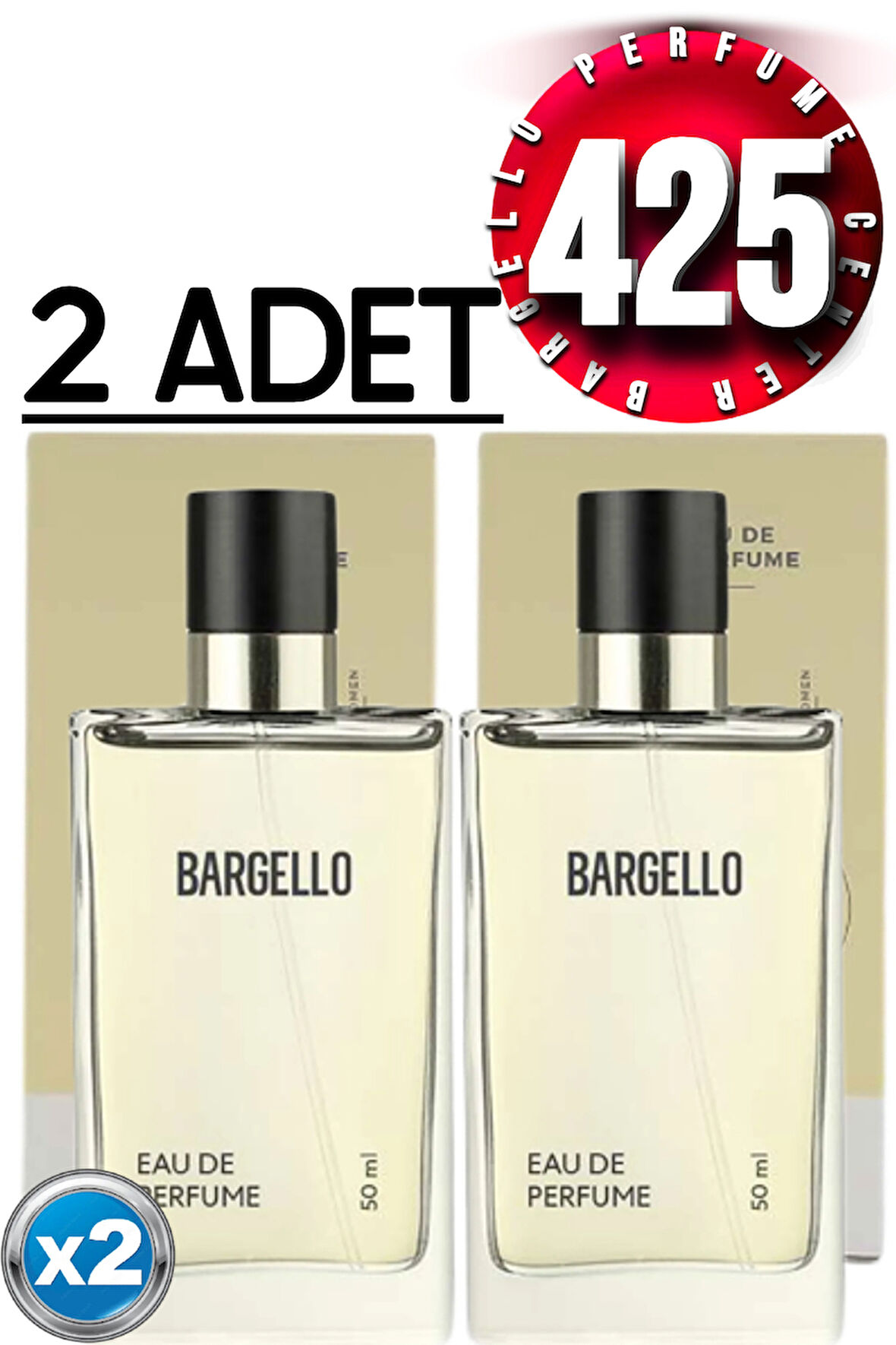 425x2(2ADET) Kadın Parfüm Floral 50 ml Edp