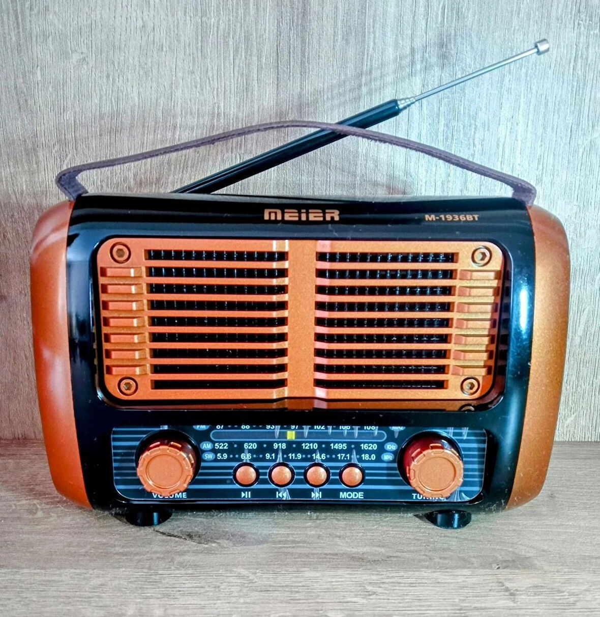 MEİER M -1936 BT Nostaljik Bluetoothlu Retro RADYO  BT 5.3