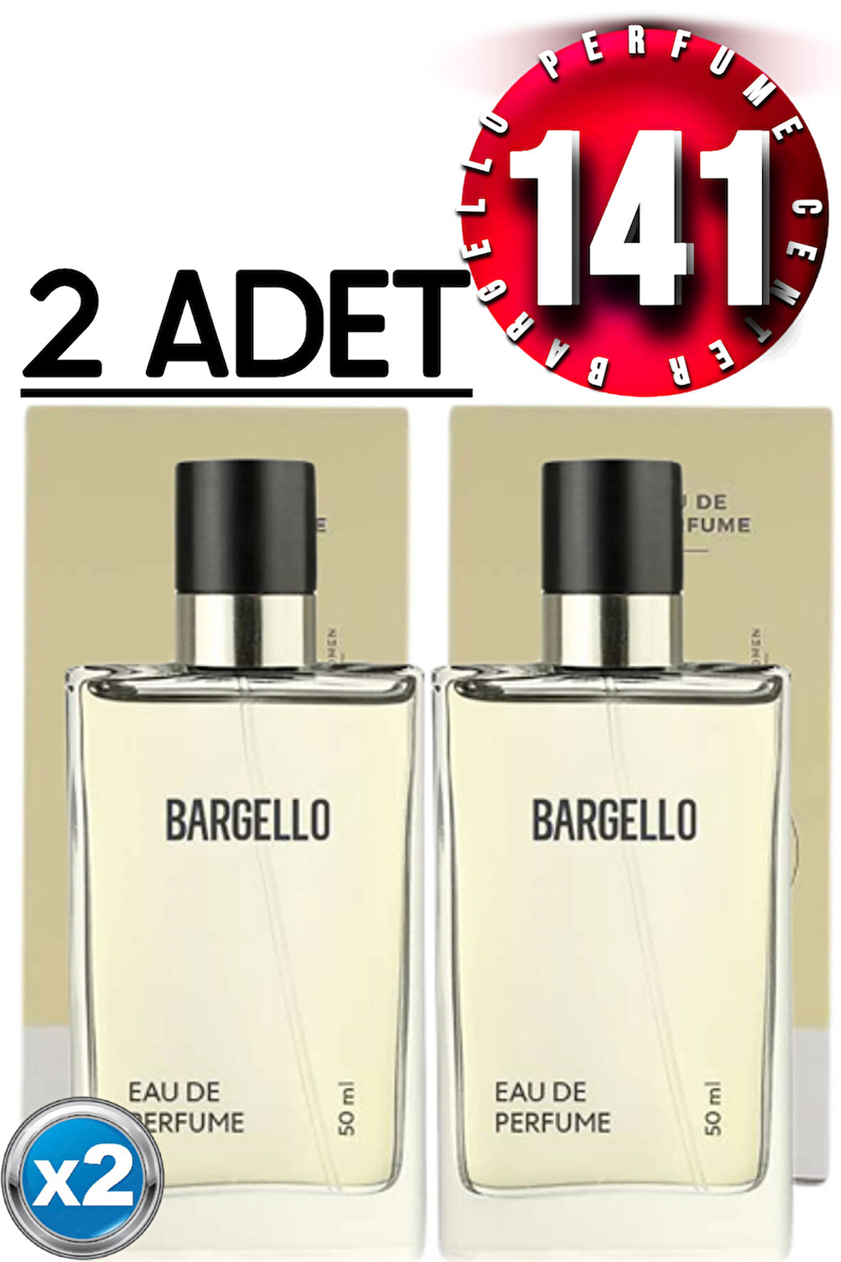 BARGELLO 141x2(2ADET) FLORAL 50 ML EDP