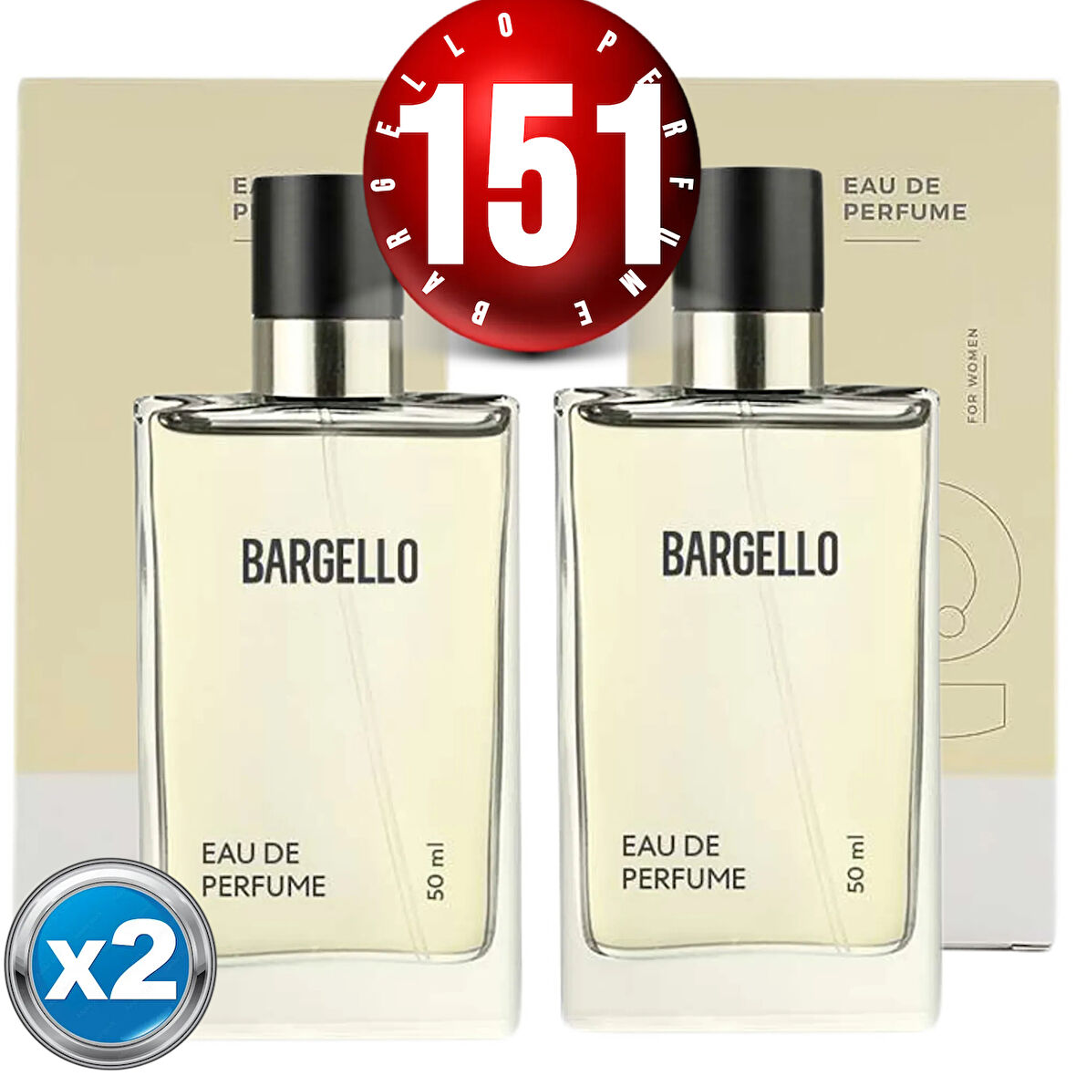 BARGELLO 151x2(2ADET) FLORAL 50 ML EDP