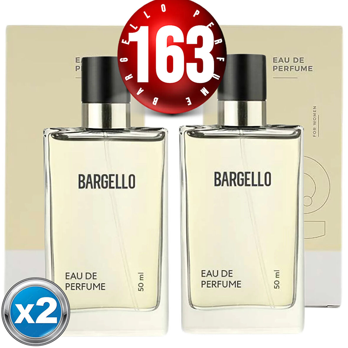 BARGELLO 163x2(2ADET) FLORAL 50 ML EDP