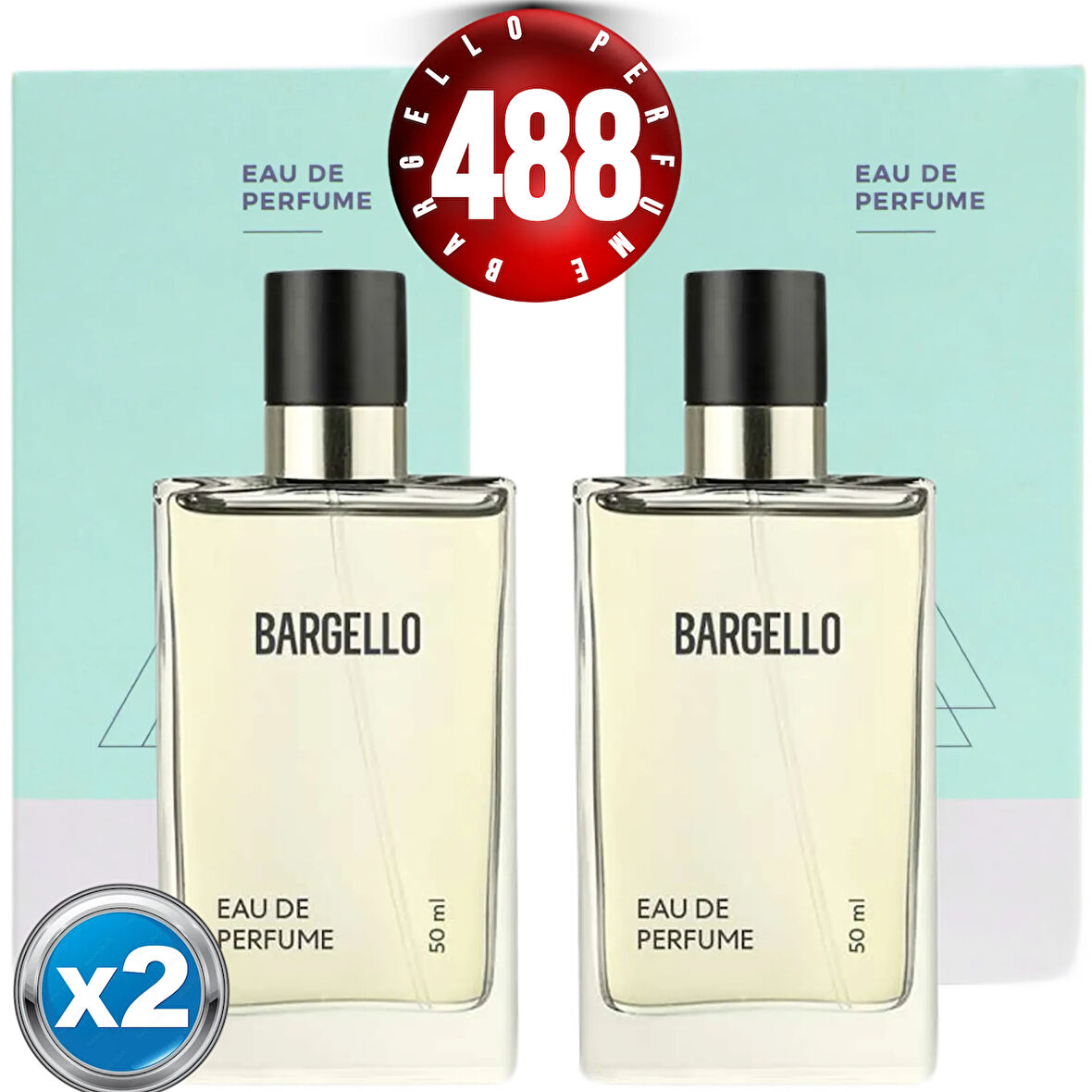 BARGELLO 488x2(2ADET)  ORİENTAL UNISEX 50 ML EDP