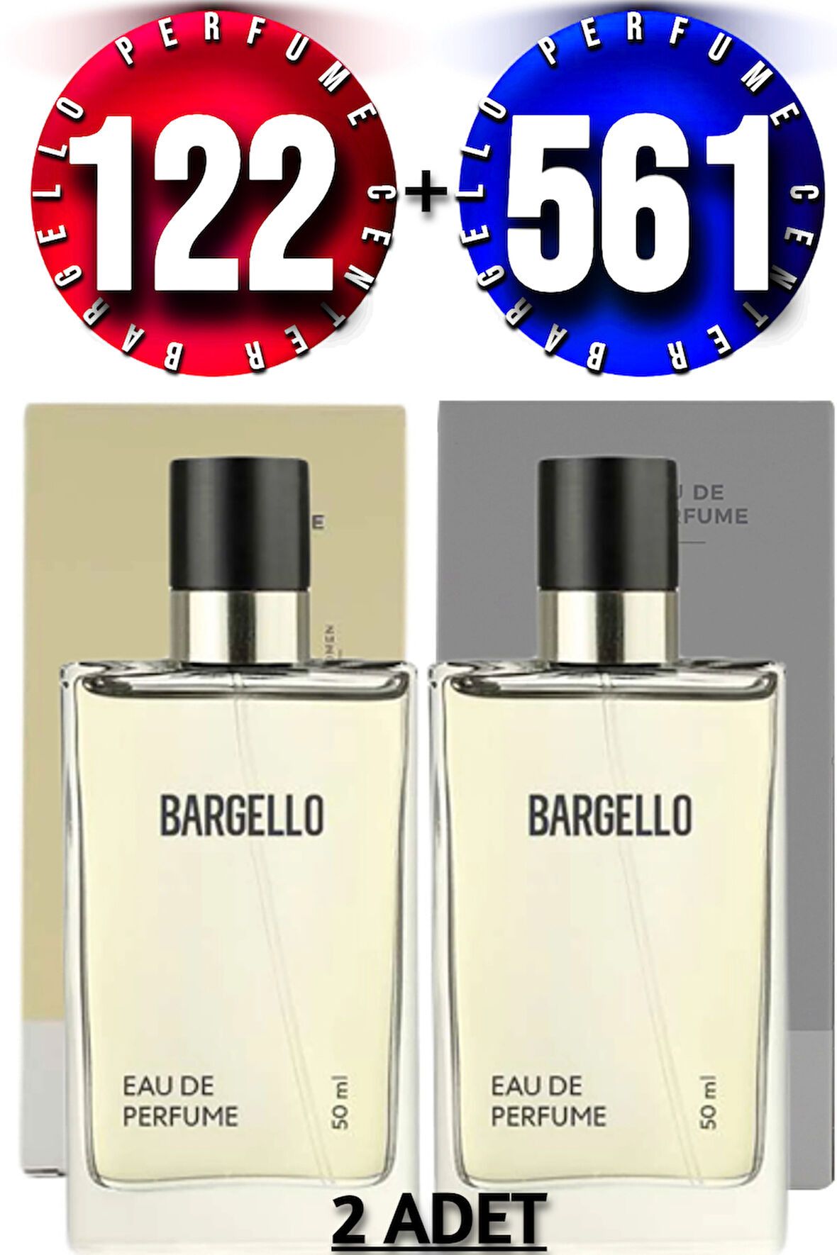 Bargello 122 Oriental Kadın Parfüm 50 ml Edp + 561 Fresh Erkek Parfüm 50 ml Edp