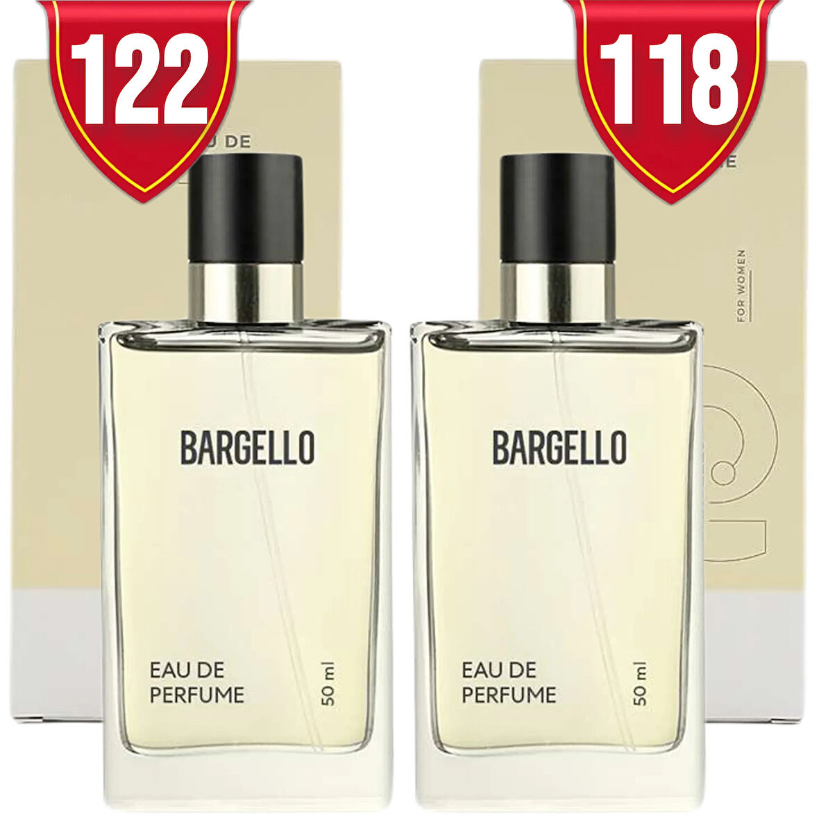 Bargello 122 ORİENTAL Kadın  + 118 FLORAL Kadın 50 ML EDP