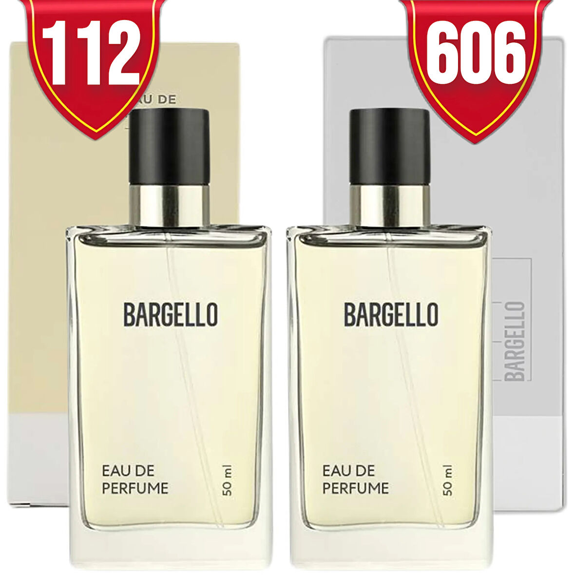 BARGELLO 112 FLORAL Kadın + 606 WOODY Erkek 50 ML EDP