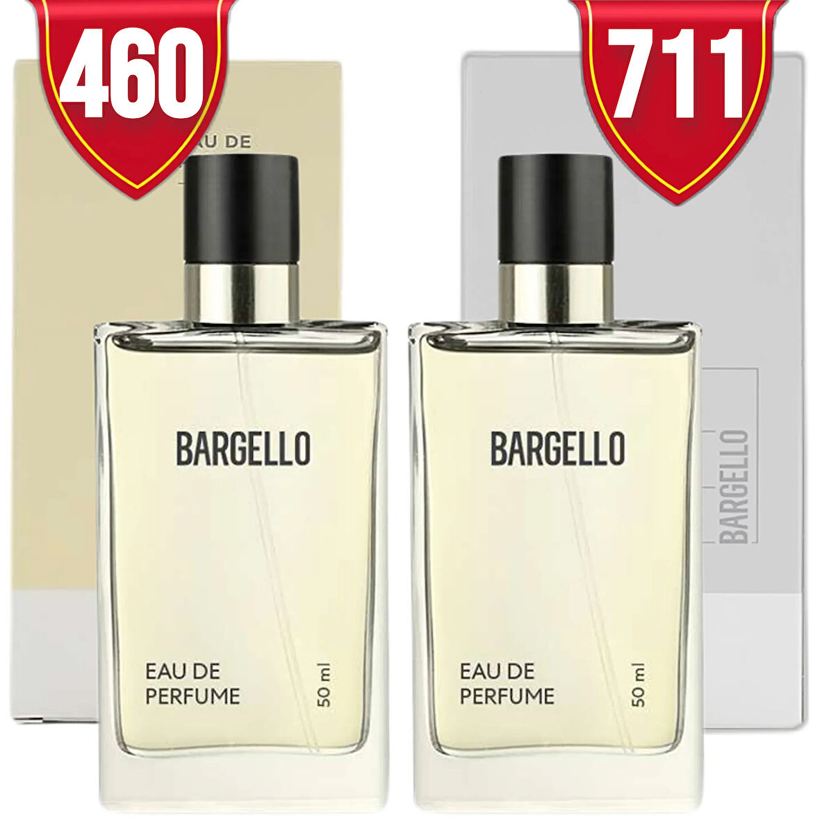 460 Kadın Parfüm Floral 711 Erkek Parfüm Fresh 50 ml Edp
