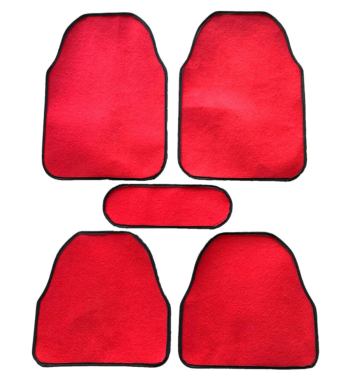 SEAT CORDOBAUYUMLU KIRMIZI RENK  EKONOMİK OTO HALI PASPAS