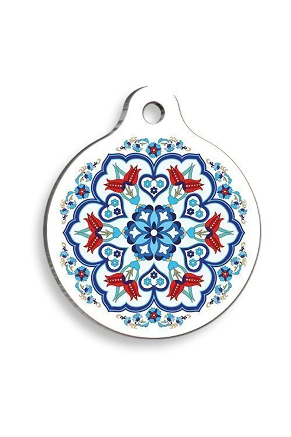 Motif 1 Kedi ve Köpek Künyesi Large: 3,8 cm.