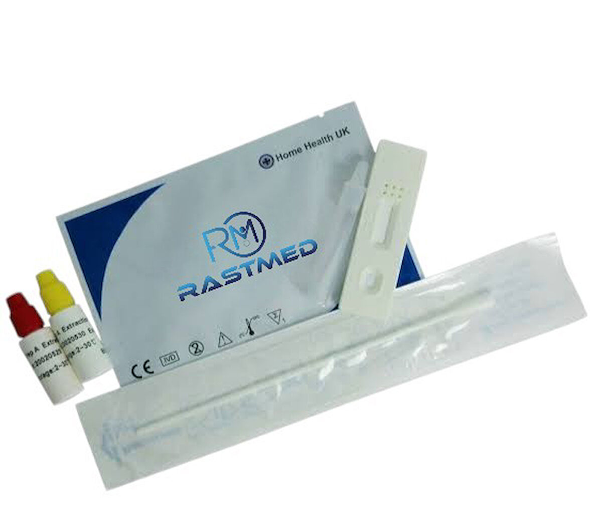Rastmed Flu a+b (influenza-Domuz Gribi) & Rastmed Covid-19 Tekli Paket