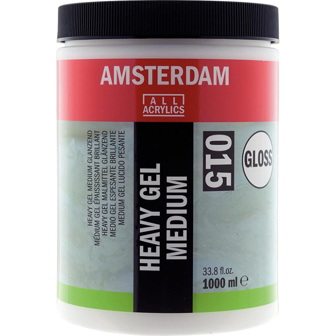 Amsterdam Heavy gel medium gloss 015 jar 1000 ml