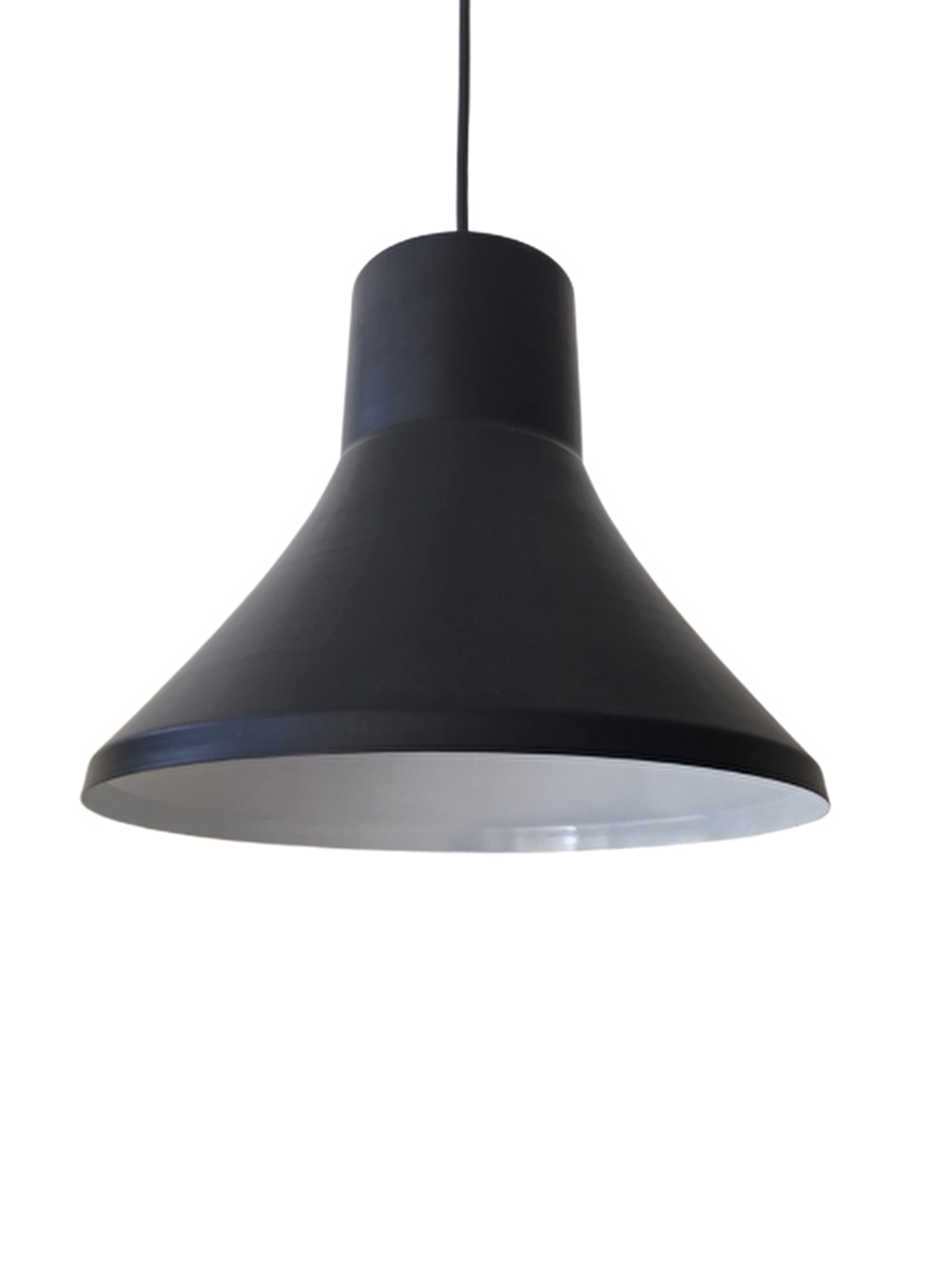 Retro Siyah Beyaz Metal Sarkıt Avize