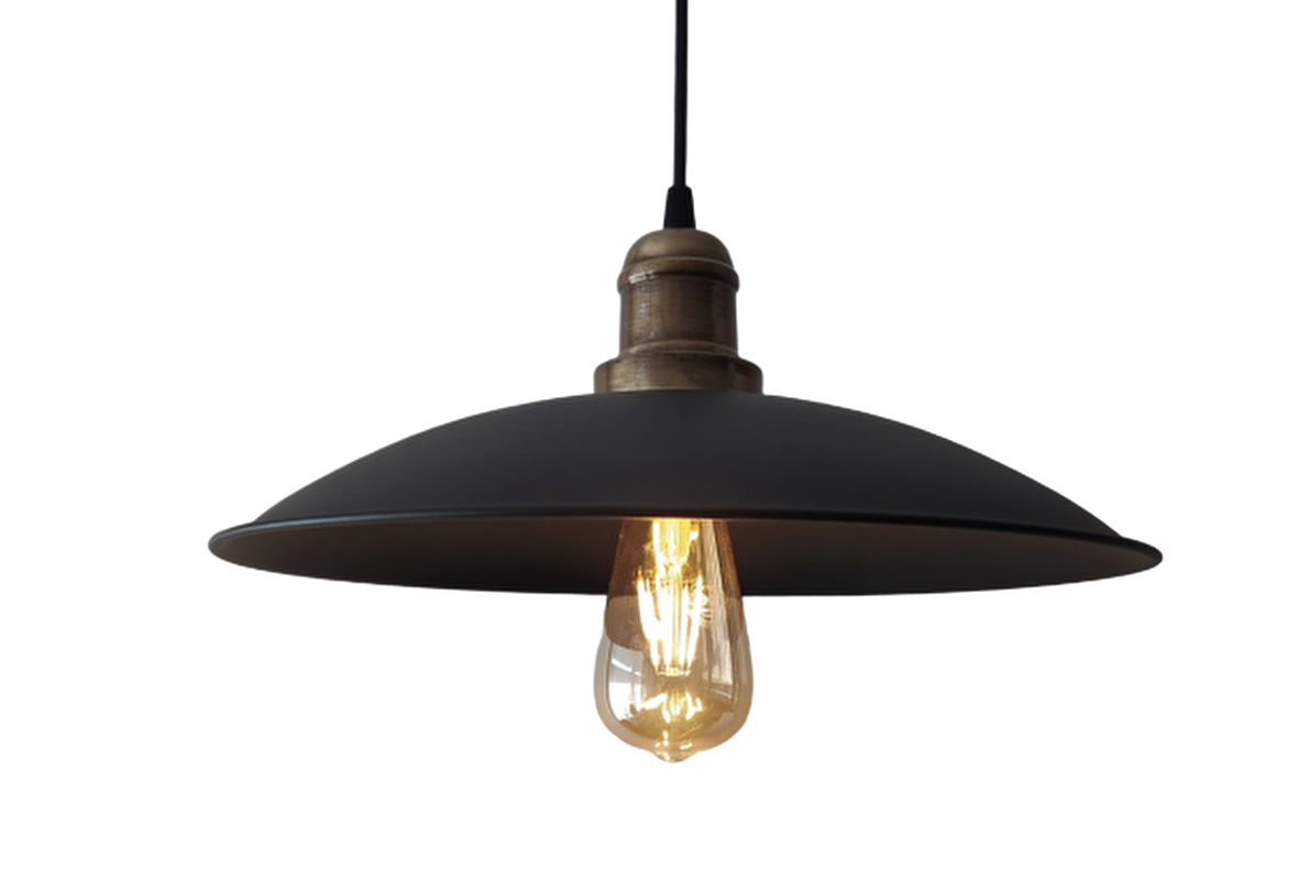 Retro Metal Sarkıt Avize Dekoratif Rustik Tekli Sarkıt 