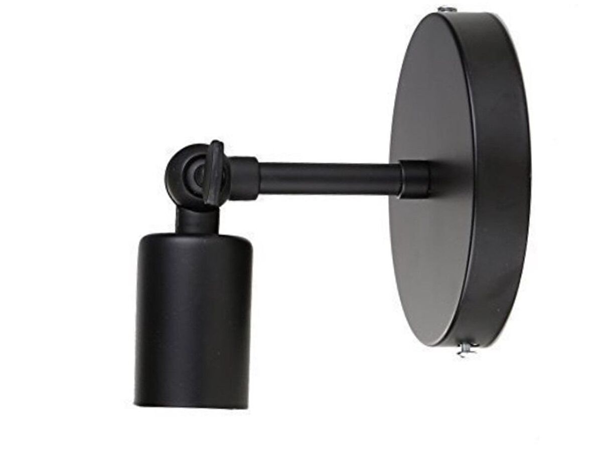 Rsylight Metal Dekoratif İç Mekan Duvar Siyah Aplik 