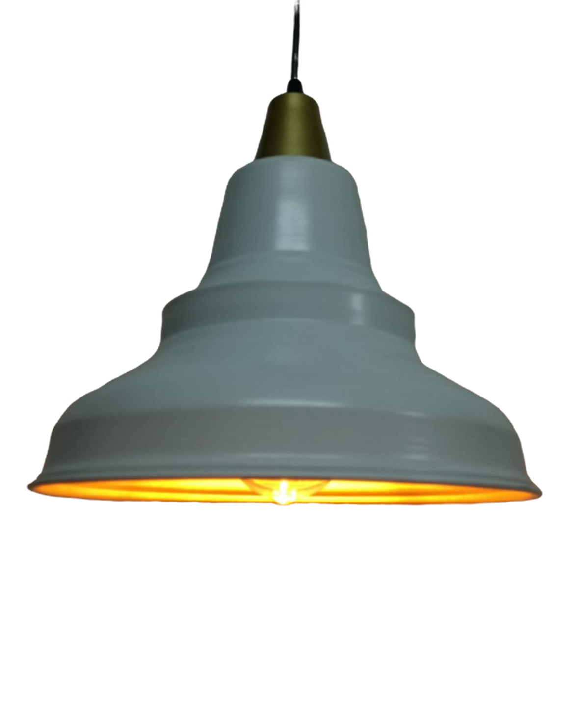 Retro Metal Sarkıt Avize Rustik Tekli Sarkıt Beyaz Cafe Mutfak Aydınlatma