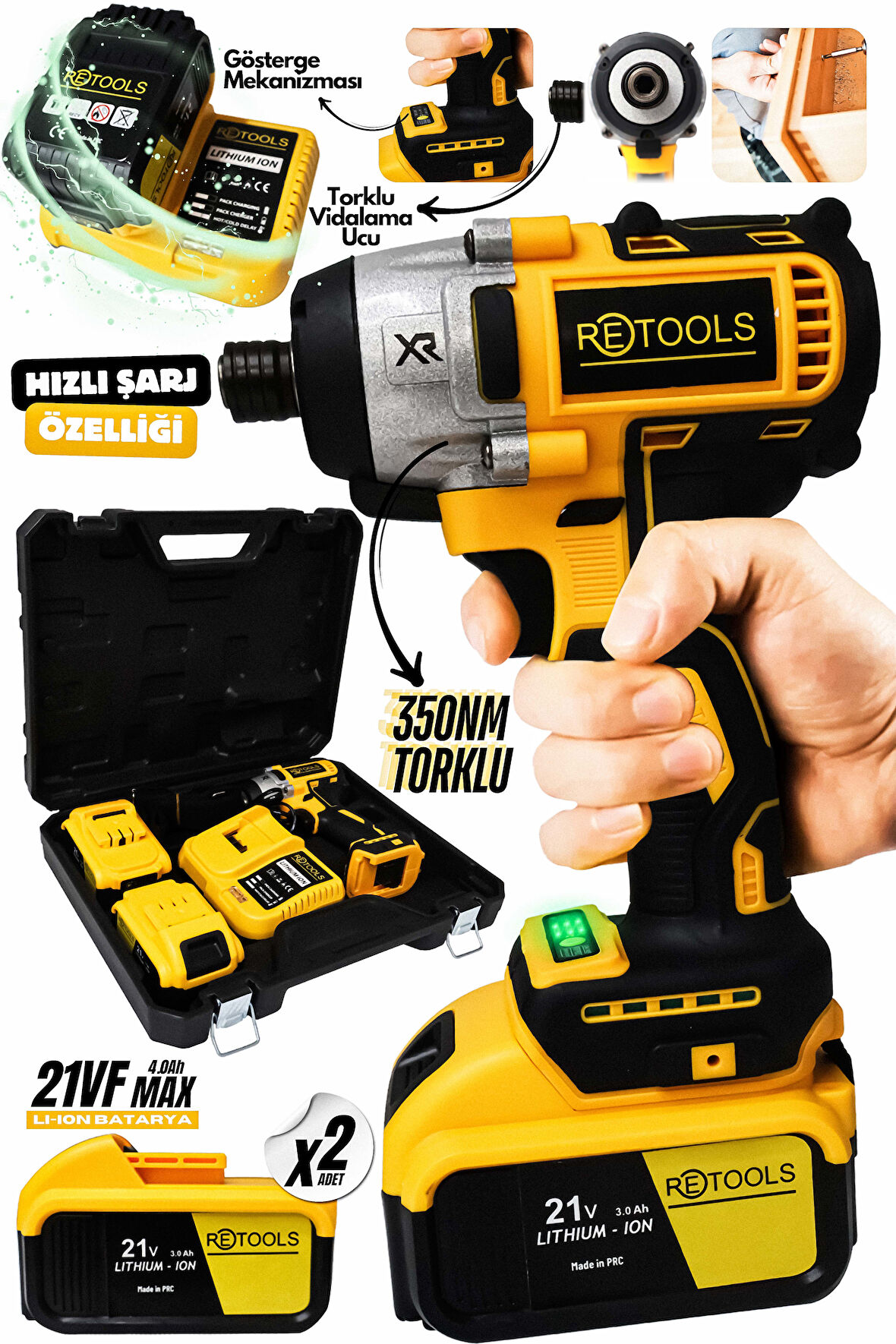 RETOOLS TORKLU VİDALAMA