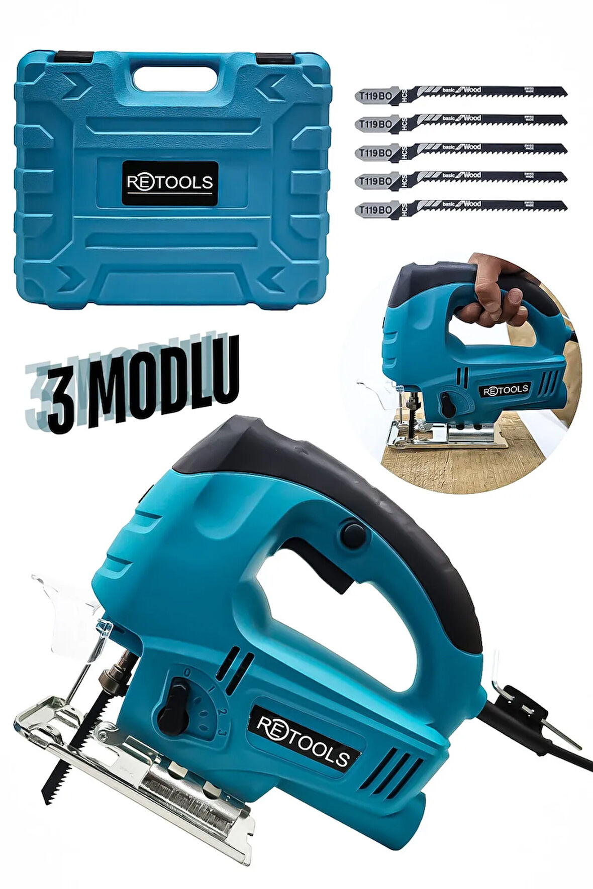 RETOOLS ELEKTRİKLİ DEKUPAJ