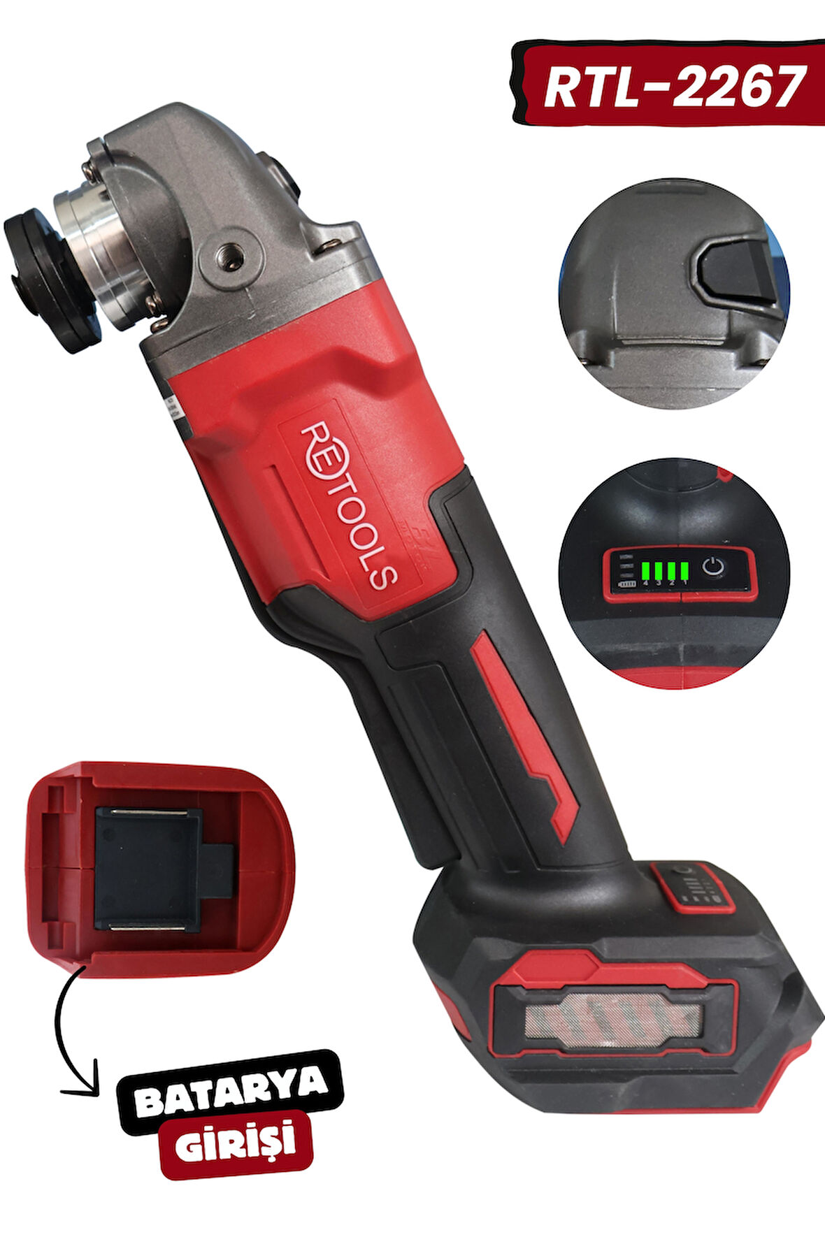 RETOOLS KABARTMALI SPİRAL KIRMIZI (SOLO ÜRÜN)