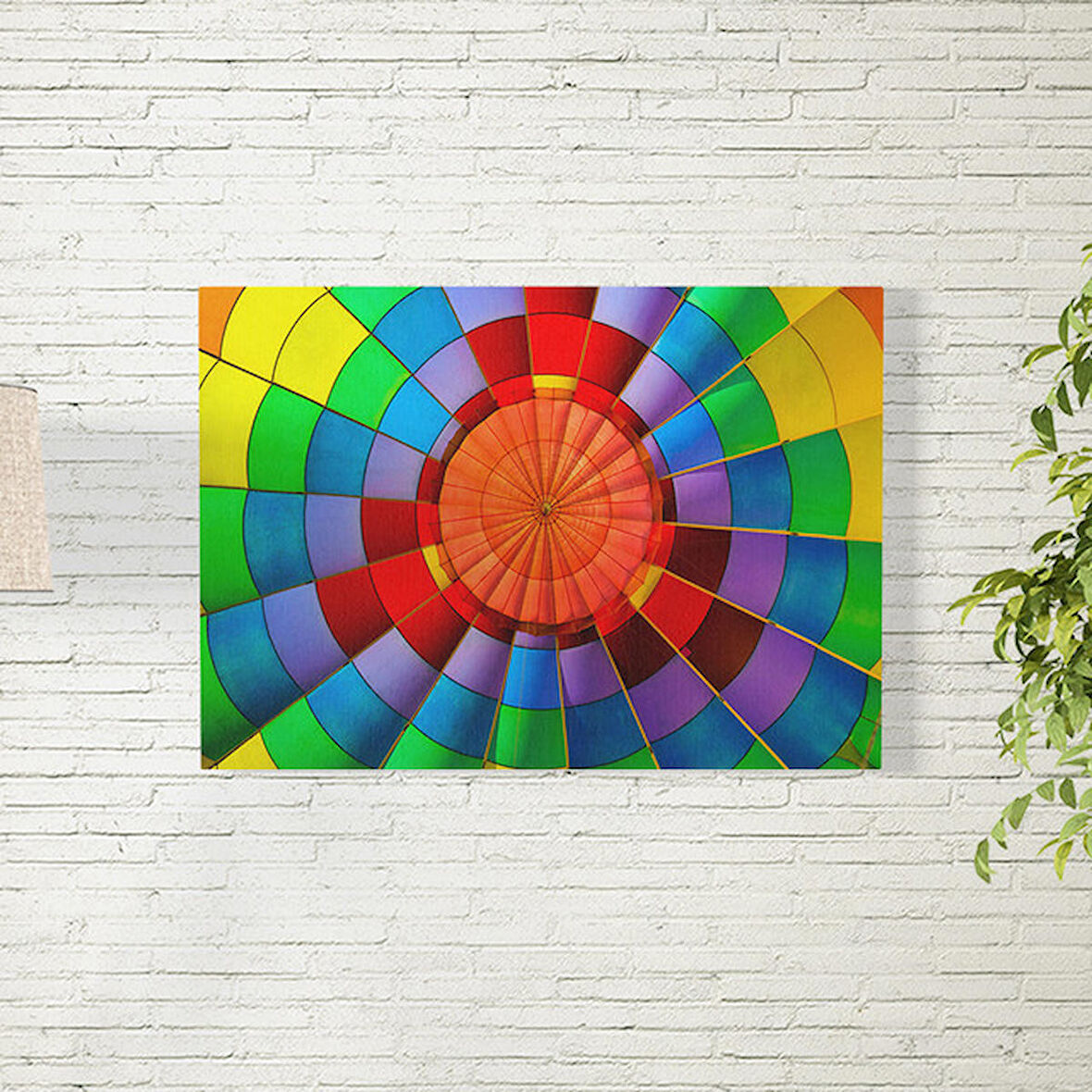 Gökkuşağı Fraktal Posteri 70X100 CM