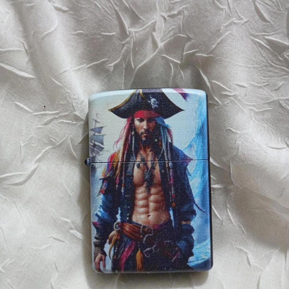 Retro Benzinli Çakmak - Jack Sparrow