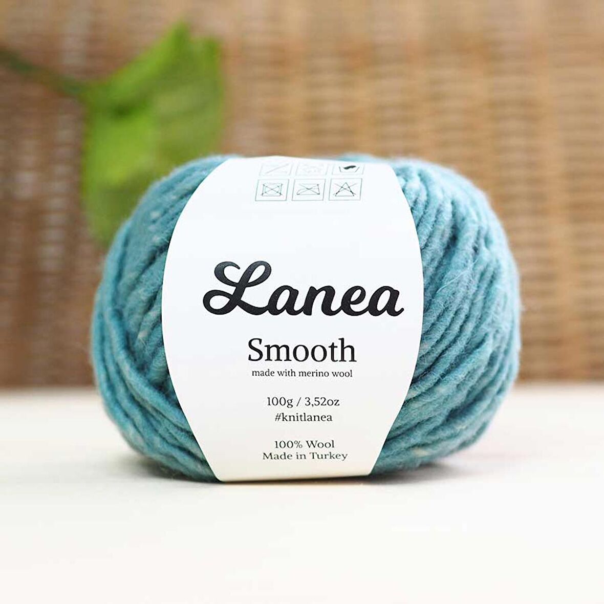 Lanea Smooth Merino Yün İp / 31 Turkuaz Kırçıllı