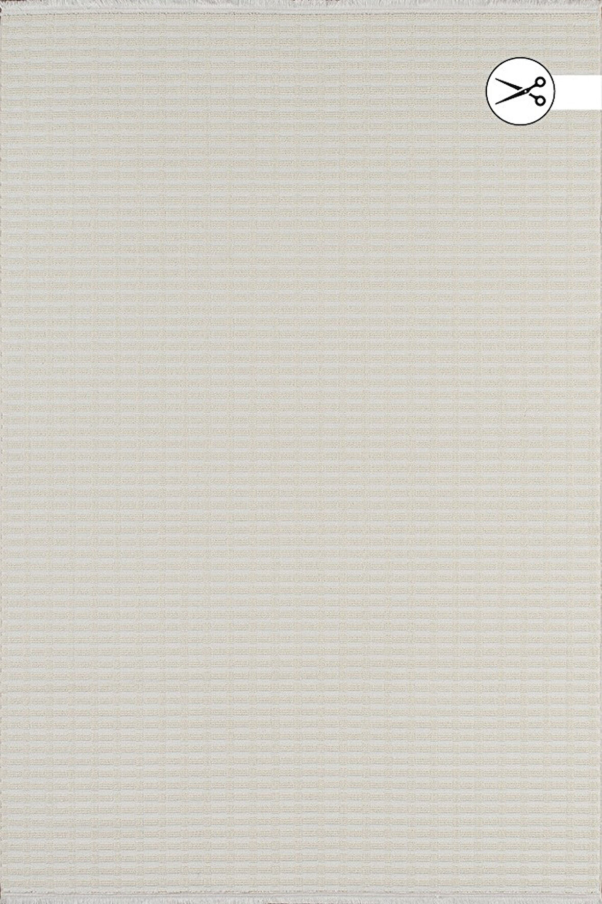 Atlas Halı Veranda RU05A Krem Silinebilir Yumuşak Leke Tutmaz Antialerjik Bukle Halı